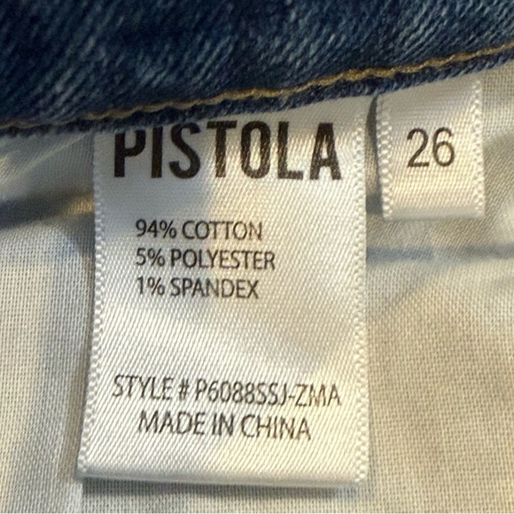 Pistola Lennon High Rise Cropped Boot Jeans in Zuma Size 26 - Picture 9 of 12